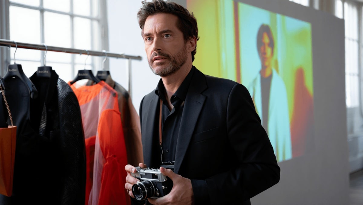 Priscilla Delgado, Ashley and Sam Levinson at Balenciaga