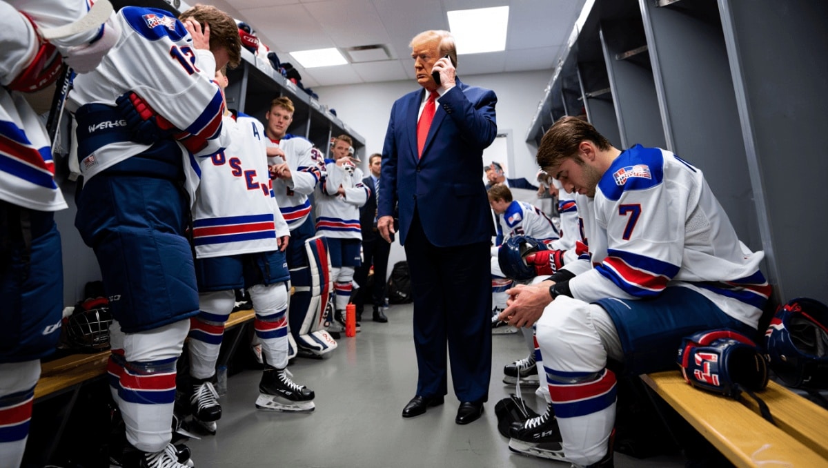 Stars are reacting to Trump-US hockey controversy. Here's why.Celebrities