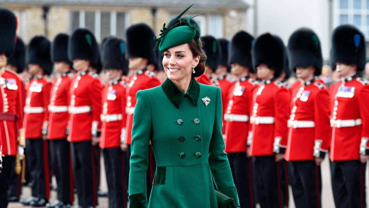 Princess Kate steps out in all green for St. Patrick's Day paradeCelebrities