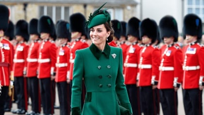 Princess Kate steps out in all green for St. Patrick's Day paradeCelebrities