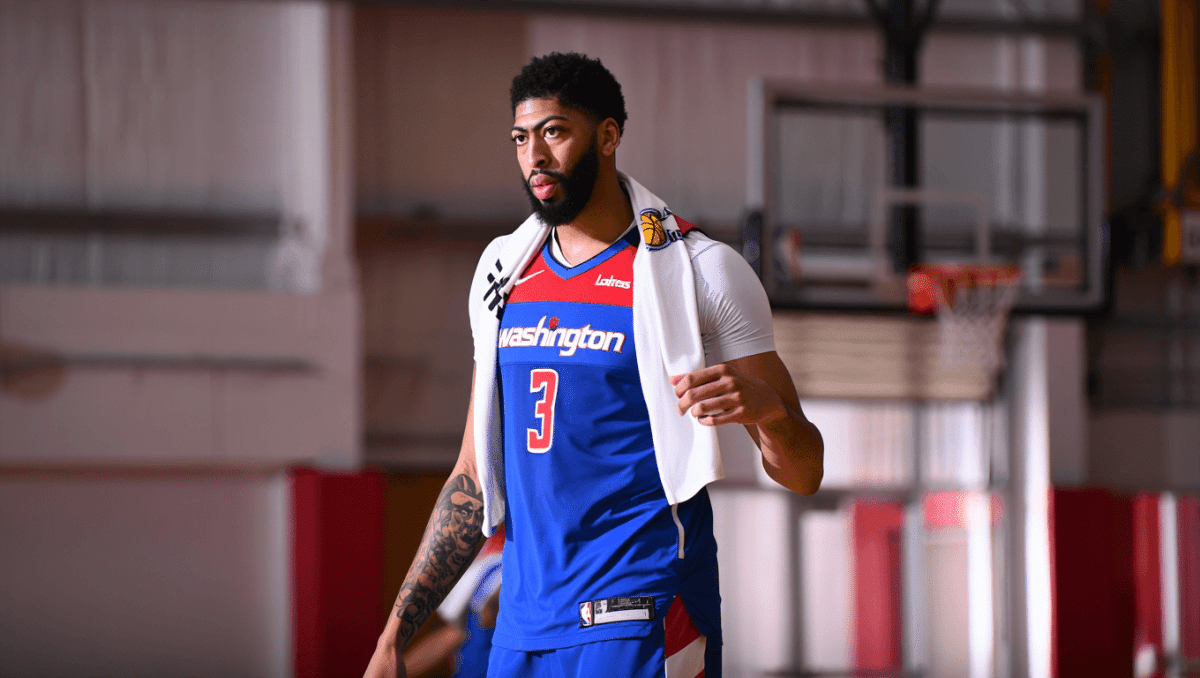 Anthony Davis clears light contact work, healing on schedule with Wizards