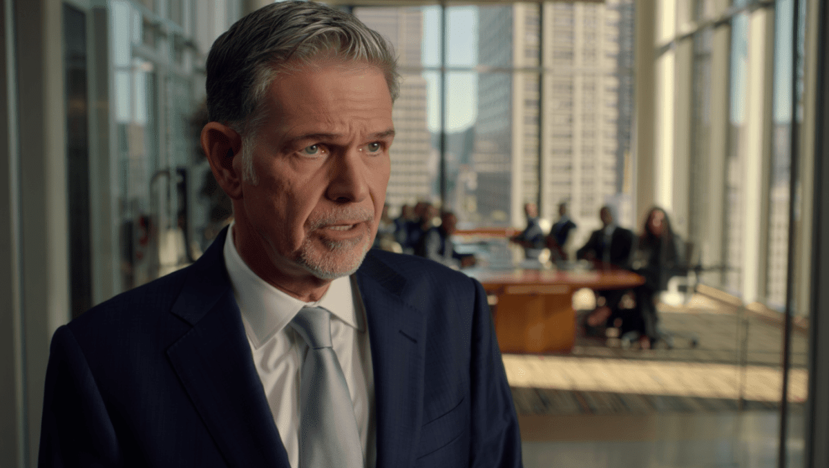 Netflix stock earnings beat estimates, Reed Hastings exits board