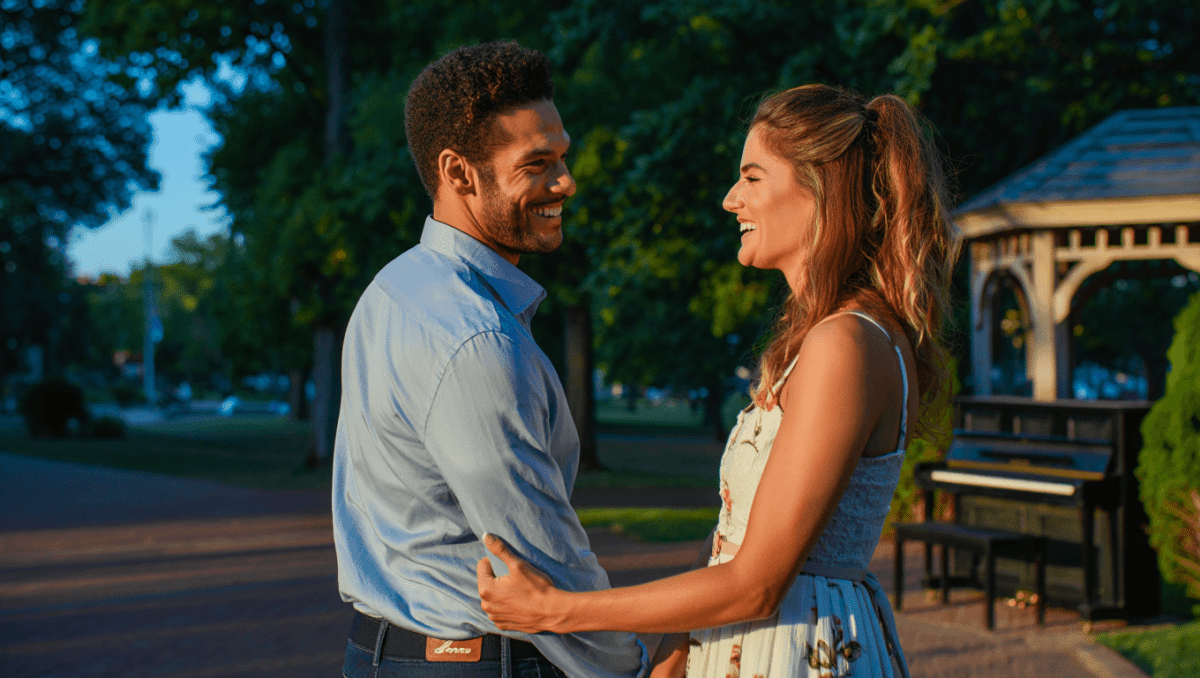 Beau Mirchoff premieres in Hallmark's 'A Little Park Music' romantic comedy