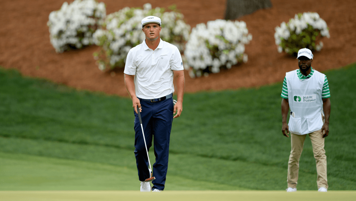 Bryson DeChambeau arrives at Masters in peak form, backed by celebrity caddie Kevin Hart