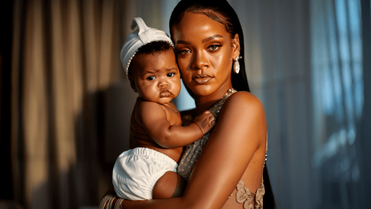 Rihanna shares daughter Rocki's first public photo in W Magazine cover shoot