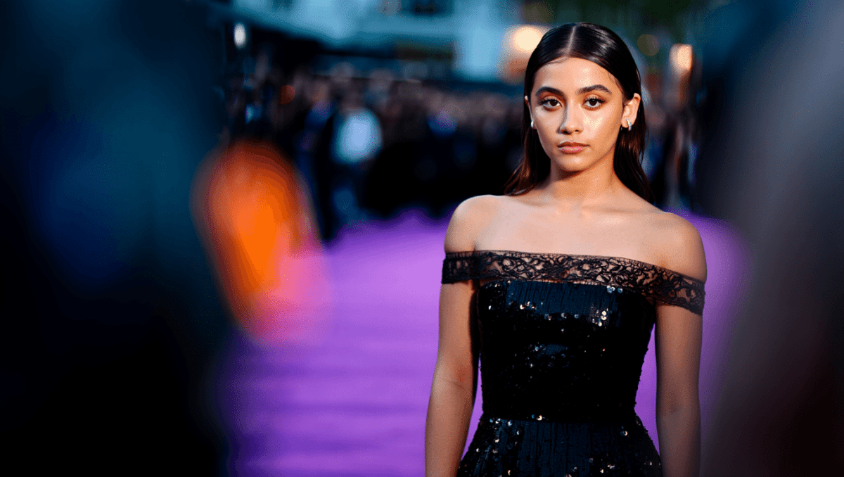 Rowan Blanchard stuns at Hulu's 'The Testaments' LA premiere in Rodarte gown