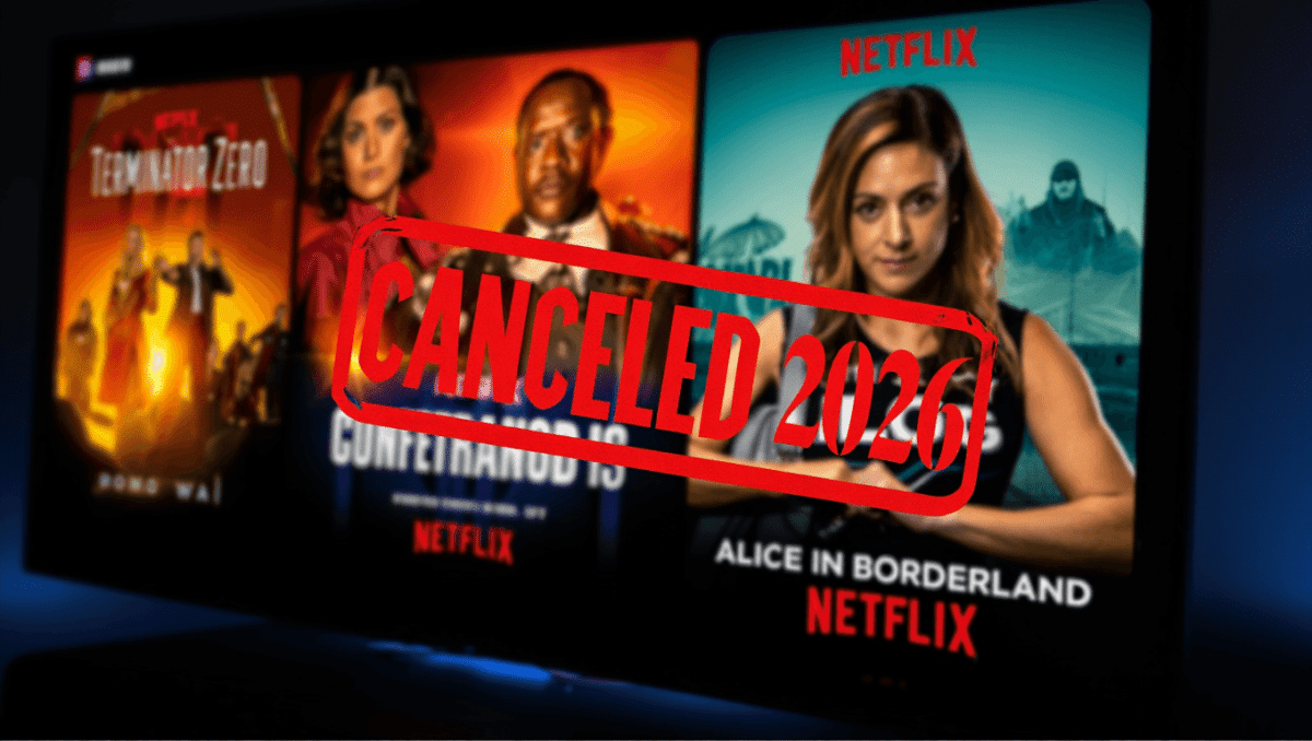 Netflix 2026 canceled shows include Alice in Borderland, Terminator Zero