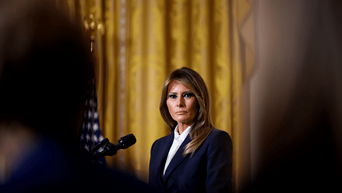 Kimmel condemned by Melania Trump over 'expectant widow' joke at WHCD event