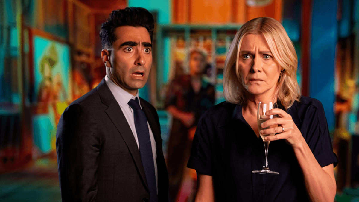 Big mistakes cast: Dan Levy, Laurie Metcalf in Netflix's new crime comedy