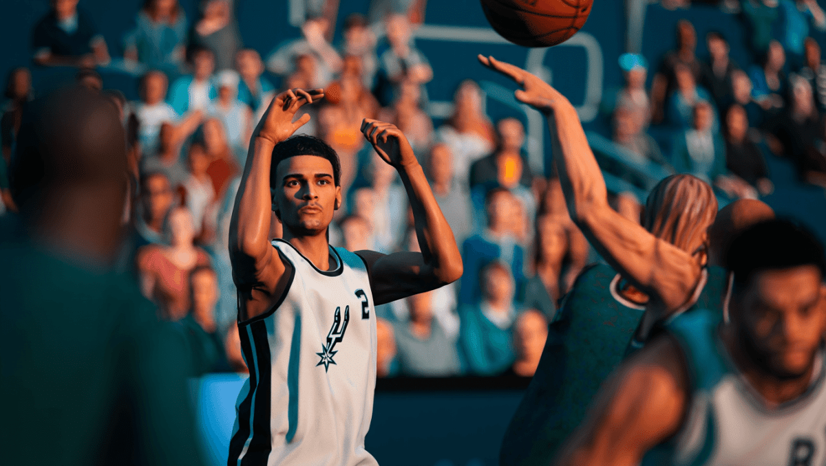 Dylan Harper swishes half-court 3 to beat halftime buzzer in Spurs win