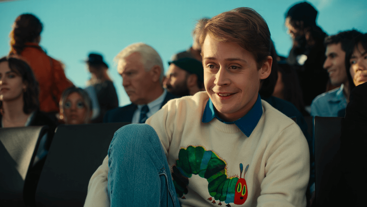 Macaulay Culkin makes rare appearance at Dior show during Paris Fashion Week