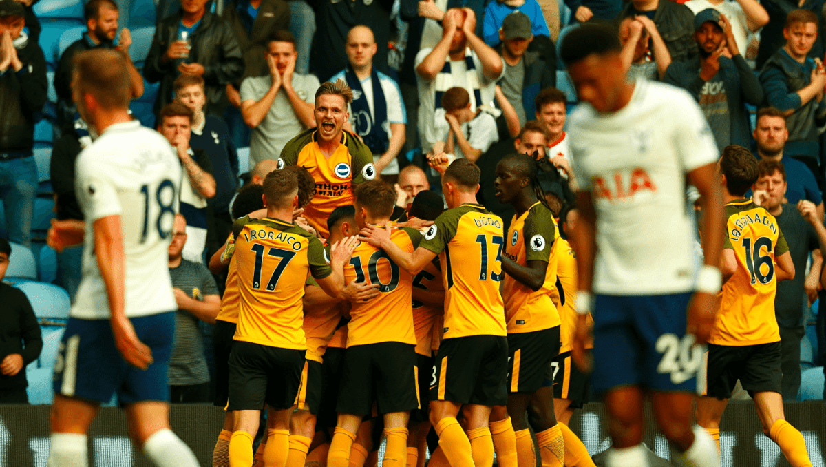 Tottenham Hotspur F.C. faces Brighton tonight in crucial playoff chase