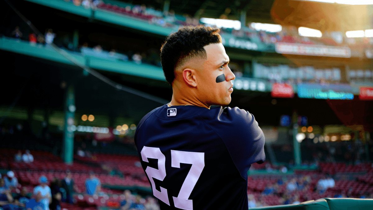 Yankee game: Yankees blank Red Sox 4-0, Stanton homers twice