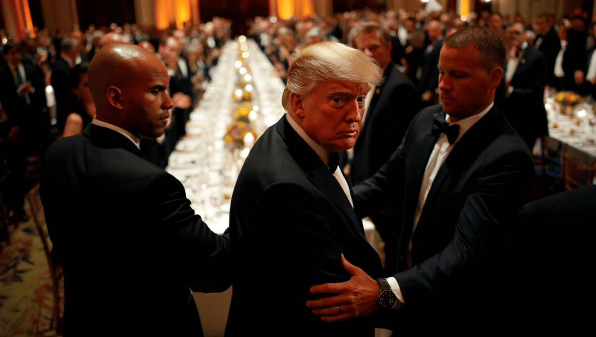 CBS News reports Trump evacuated from White House Correspondents' Dinner in Washington after security incident