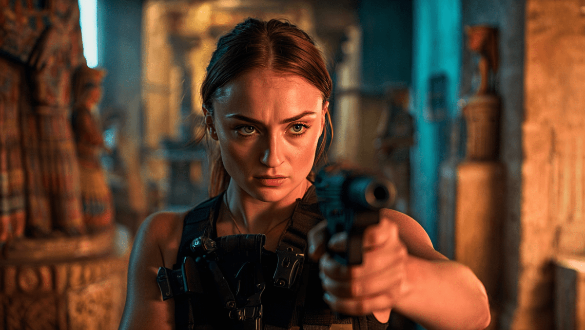Tomb Raider series resumes filming with Sophie Turner after back injury recovery