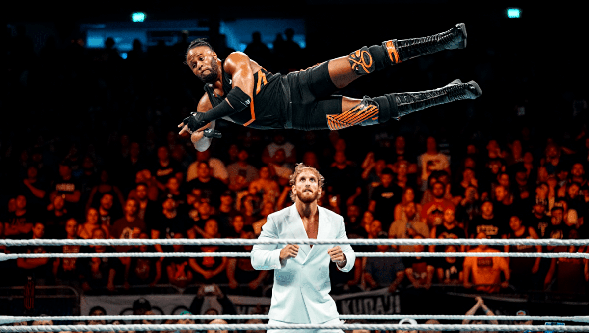 Logan Paul eliminated by IShowSpeed at WrestleMania 42 in chaotic opening match