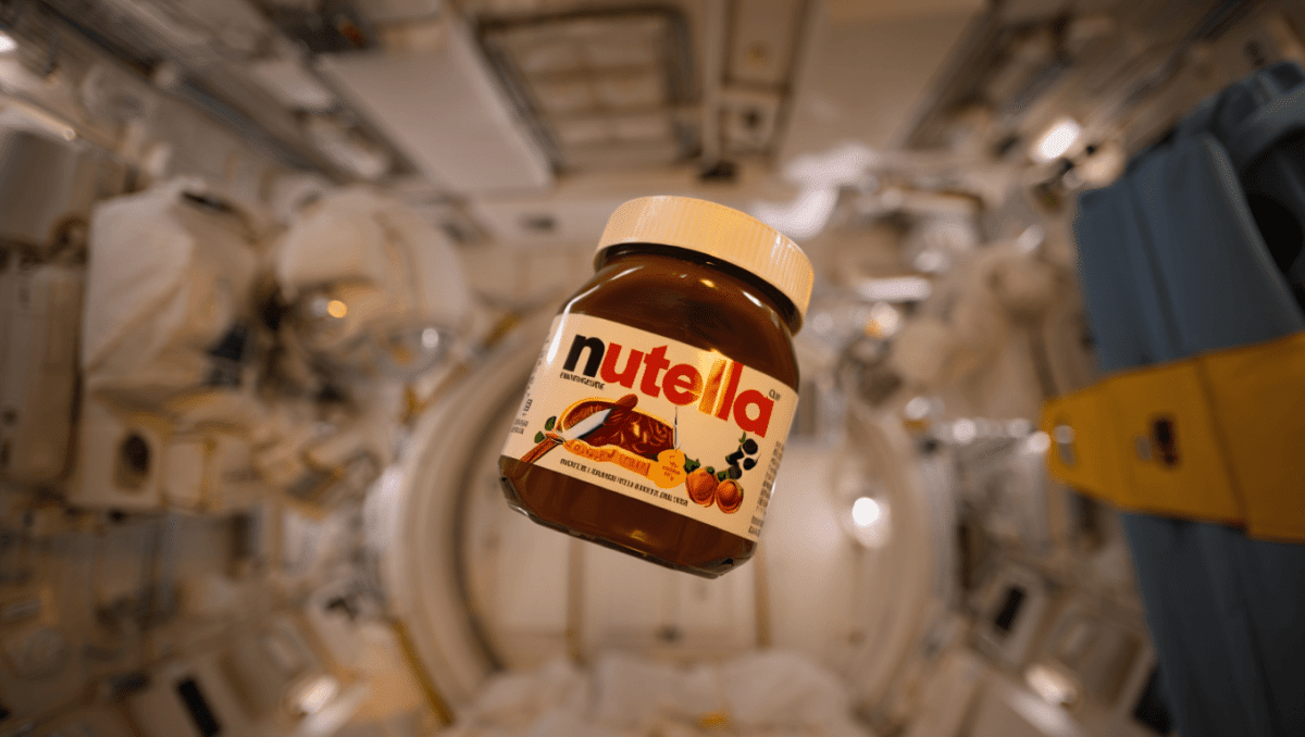 Nutella stole the show floating aboard Artemis II during moon record