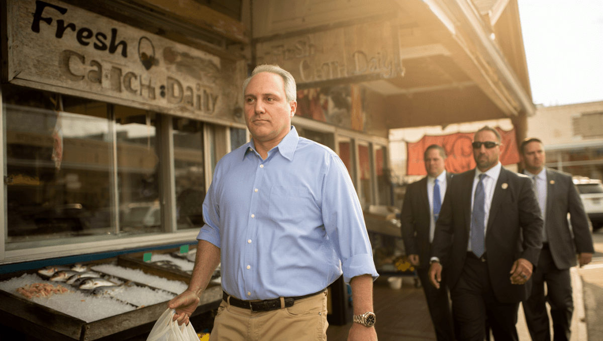 Steve Scalise caught on beach vacation as government shutdown drags on