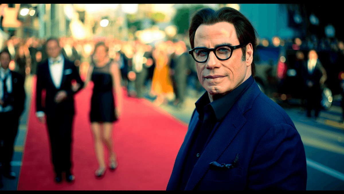John Travolta makes directorial debut at Cannes with 'Propeller One-Way Night Coach'