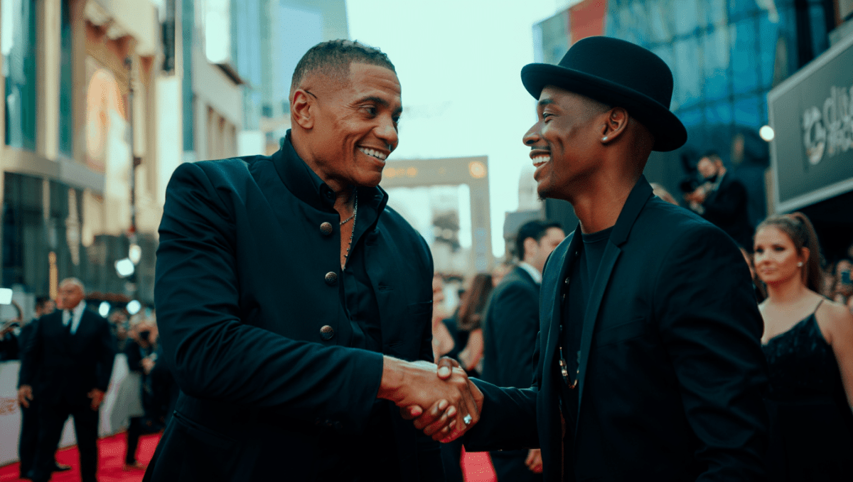 Fabio Jackson meets Jaafar Jackson at AFI awards, gains attention as Michael Jackson lookalike