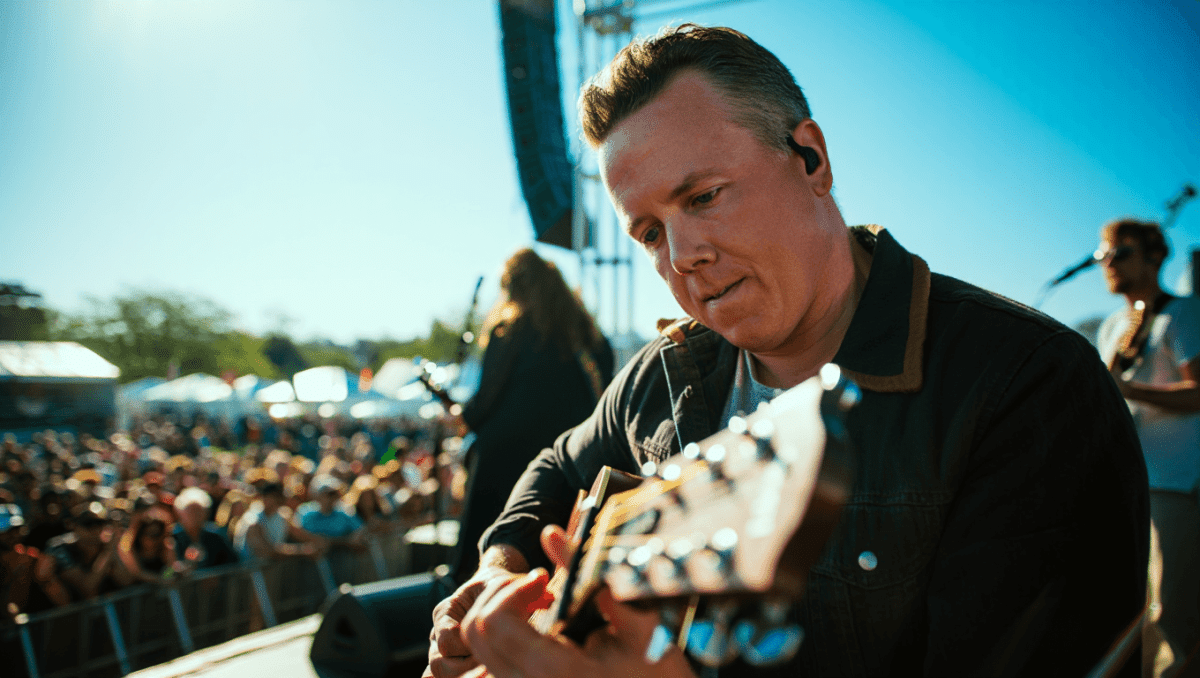 Jason Isbell performs at New Orleans Jazz & Heritage Festival tonight