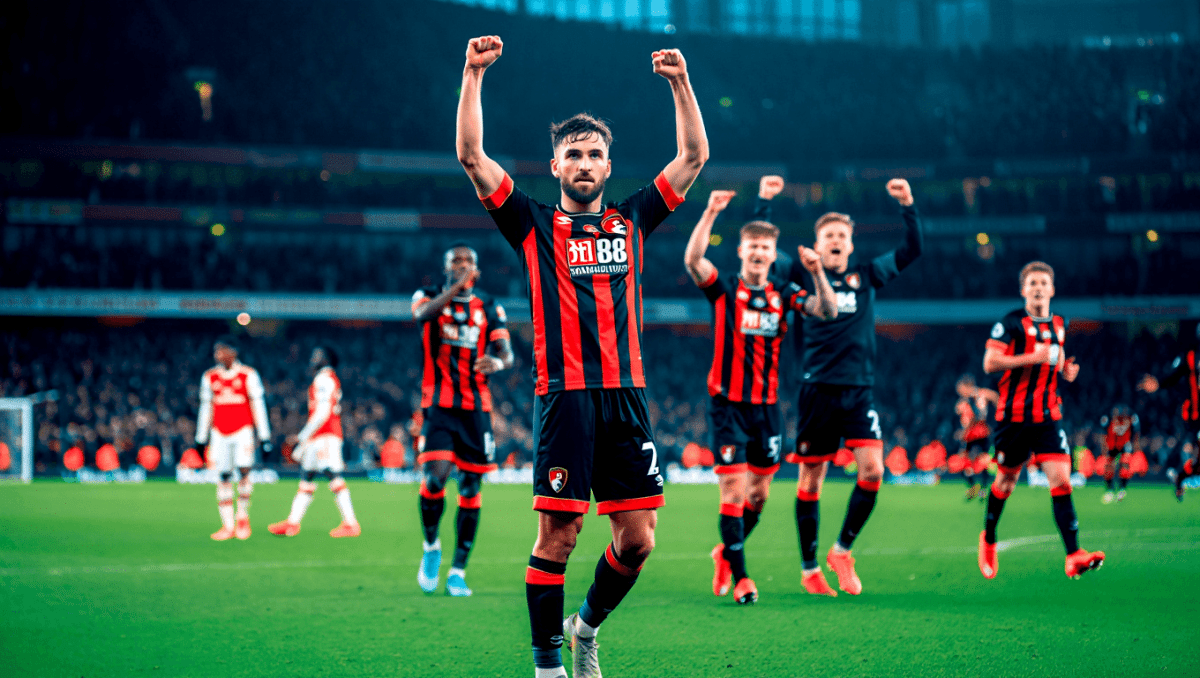 EPL scores: Bournemouth stuns Arsenal 2-1 in shocking title race blow
