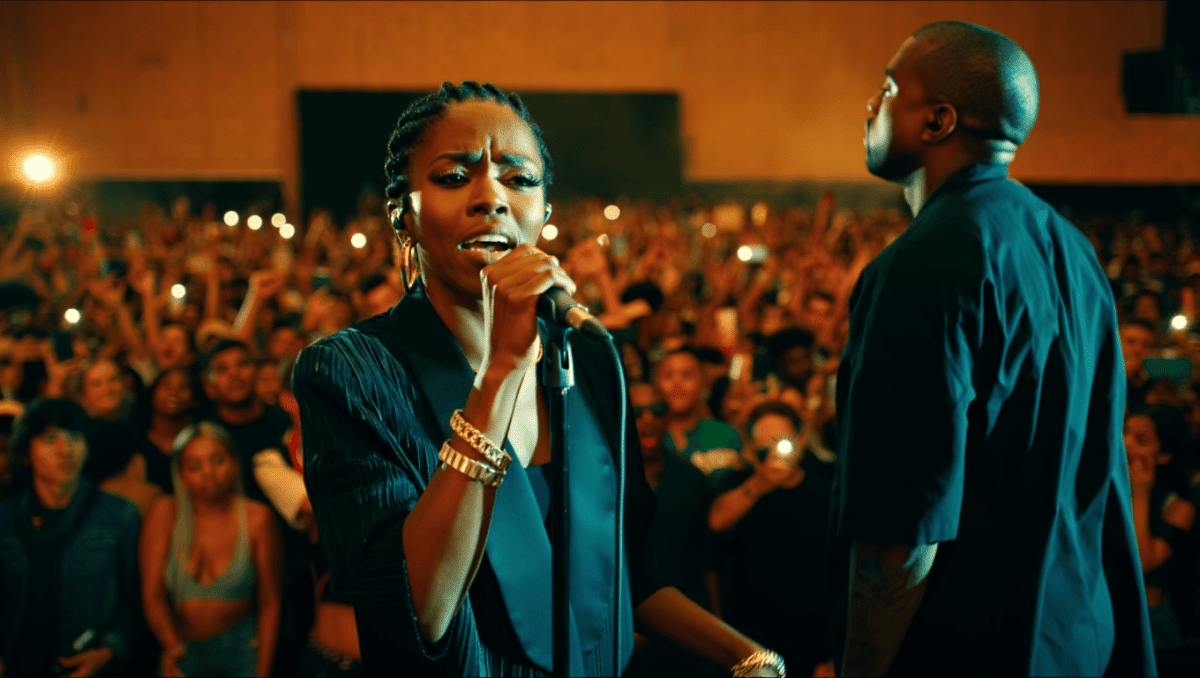 Lauryn Hill joins Kanye West at SoFi Stadium, performs All Falls Down