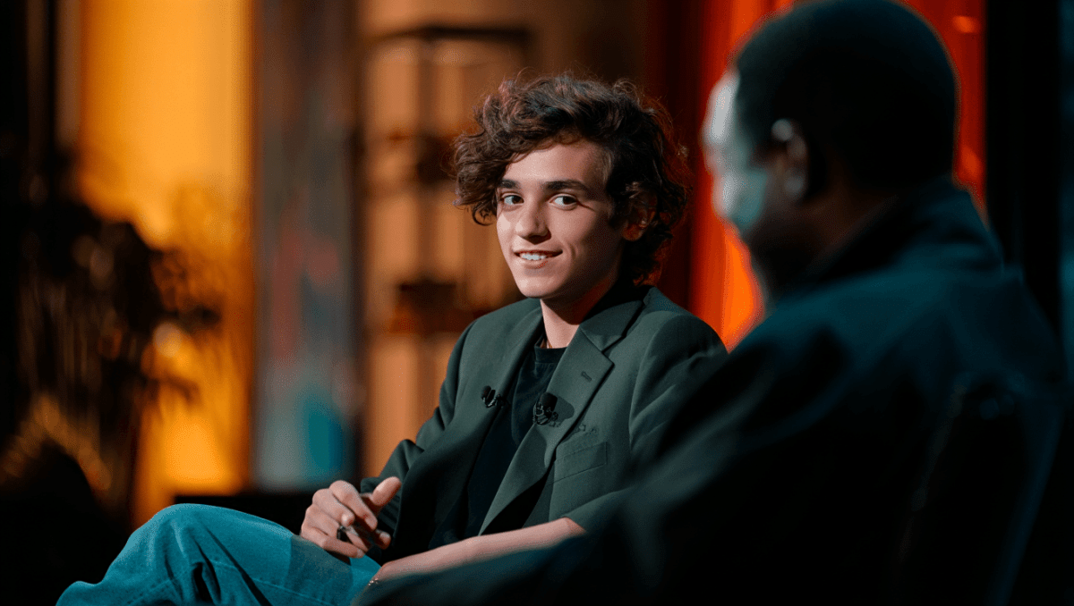 Gaten Matarazzo appears on The Daily Show to discuss life after Stranger Things