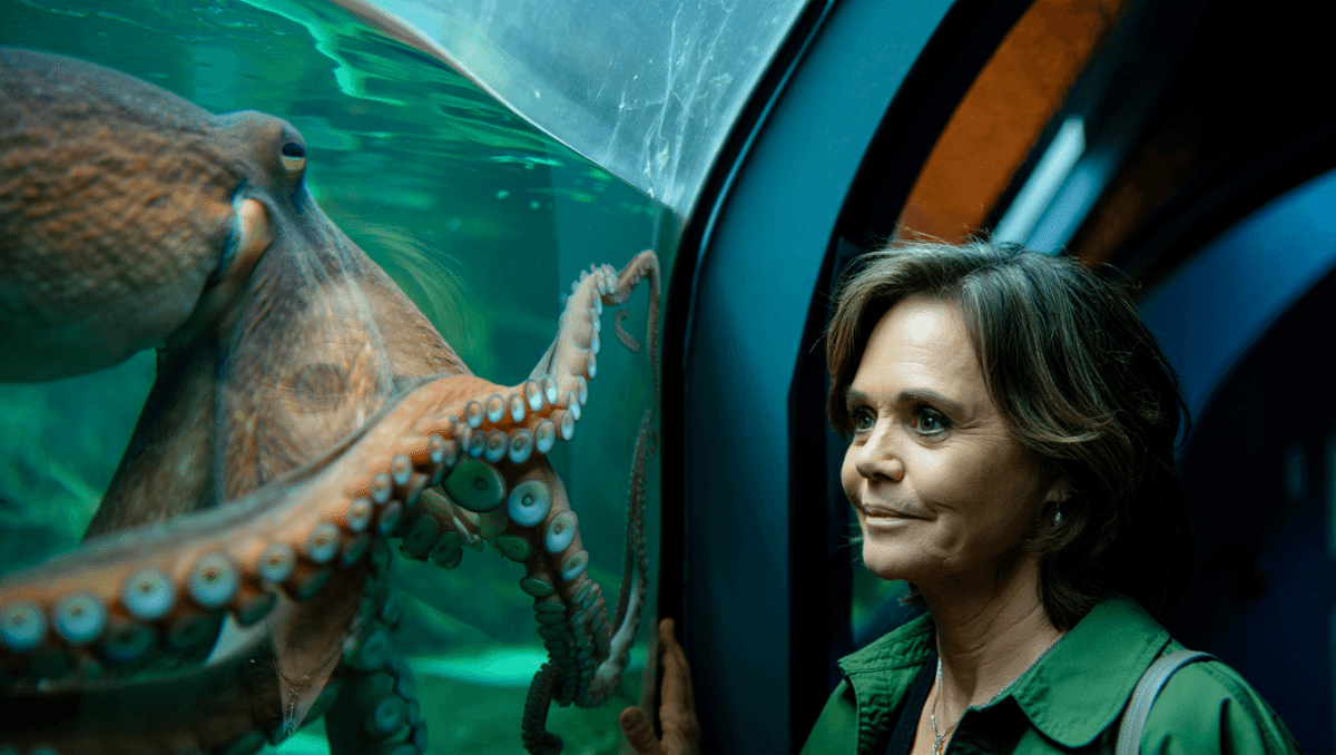 Lewis Pullman stars in Sally Field's 'Remarkably Bright Creatures' on Netflix May 8