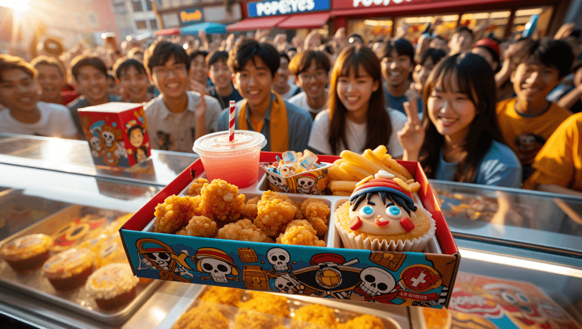 One Piece Popeyes collab drops free bento boxes today, here's where