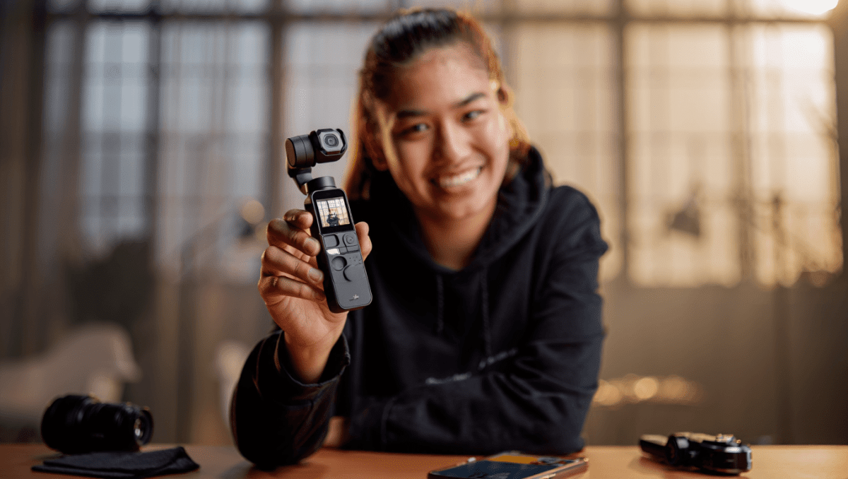 DJI Osmo Pocket 4 camera drops with 4K/240fps, 37MP stills, 107GB storage