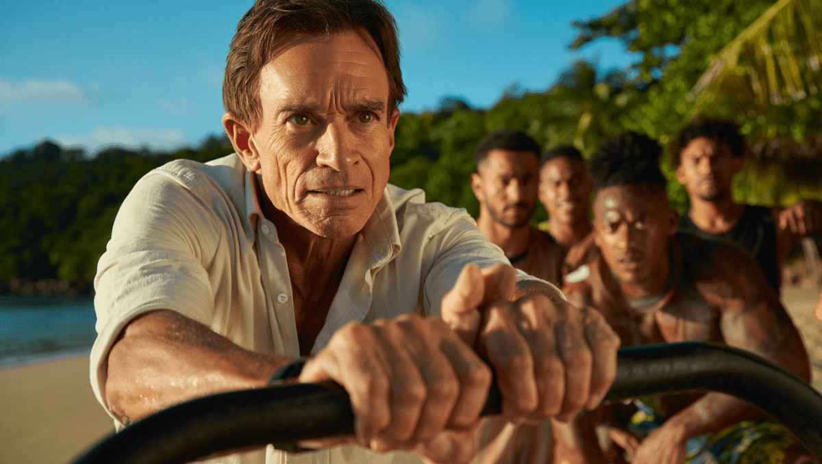 Jeff Probst competes in Survivor 50 challenge for first time, calls difficulty 'shocking'