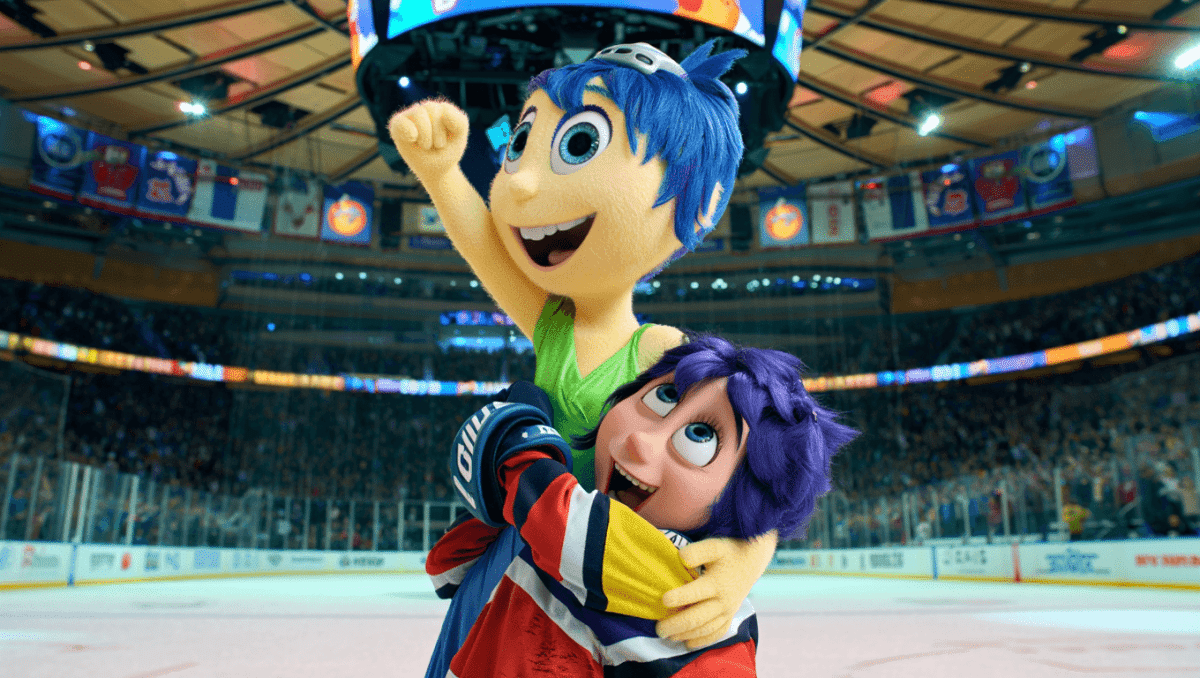 Inside out hockey game takes over tonight as Pixar animates Capitals vs Rangers