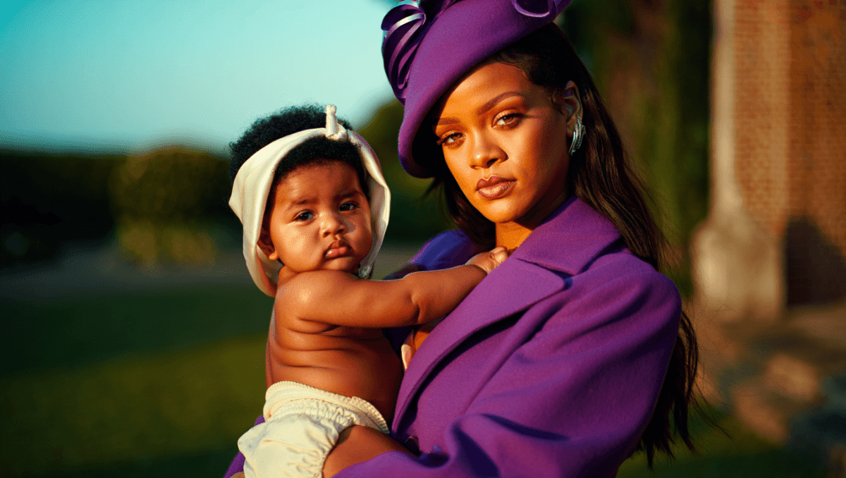 W Magazine reveals Rihanna and baby Rocki's debut cover in matching Dior