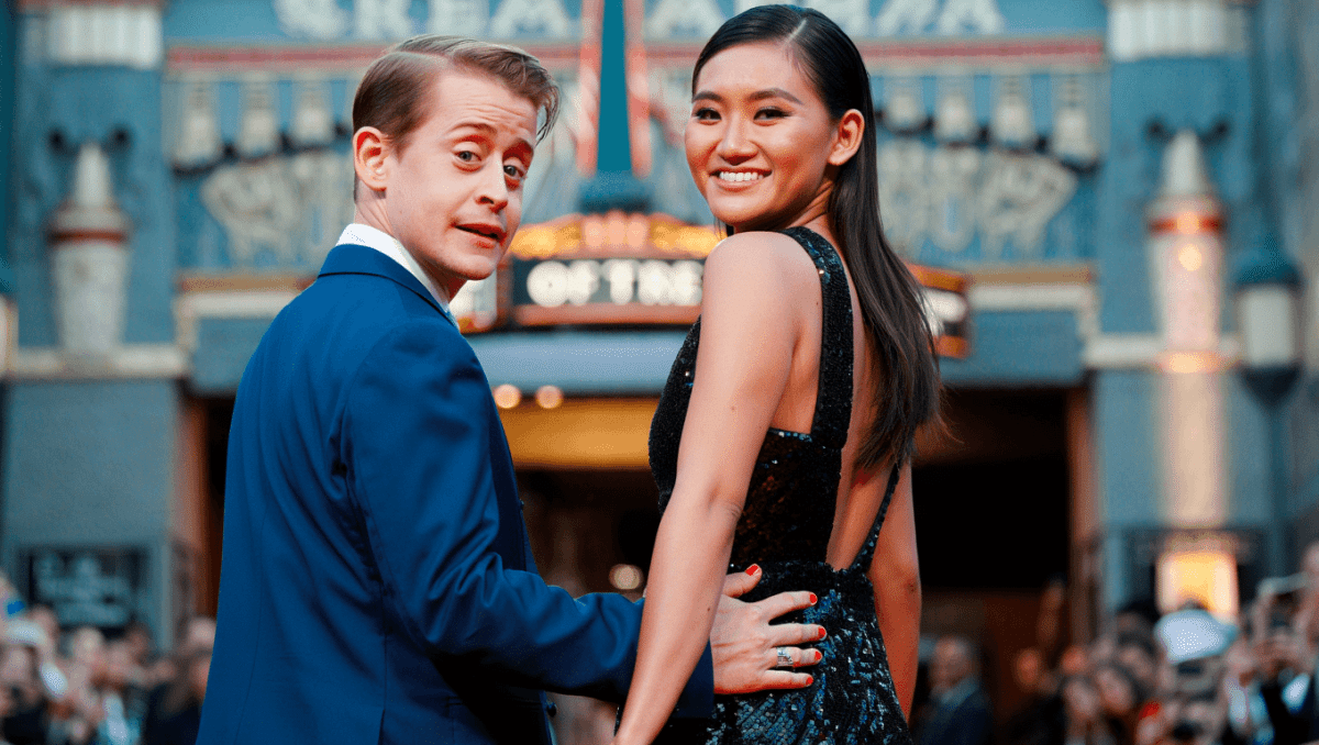 Macaulay Culkin steps out with Brenda Song at Clarins event in LA