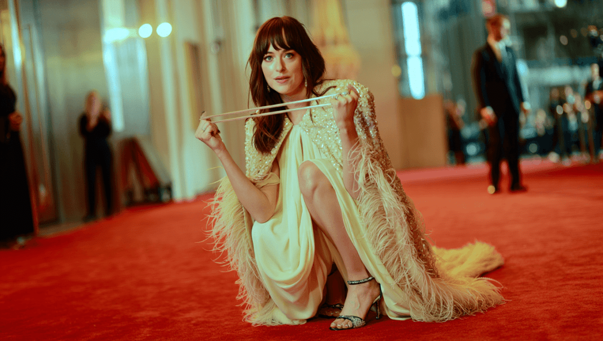 Dakota Johnson stuns in Valentino at TIME100 Gala in New York City last night