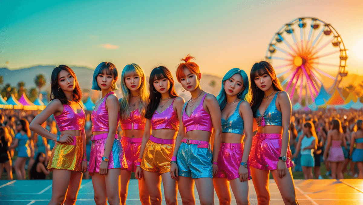 Pinky Up drops today from KATSEYE before Coachella debut