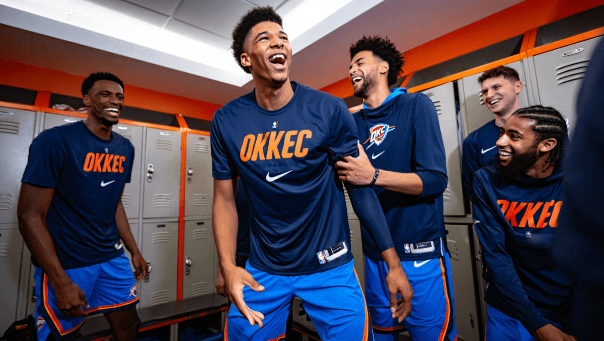 Jaylin Williams' hilarious prank on rookie teammate goes viral on social media