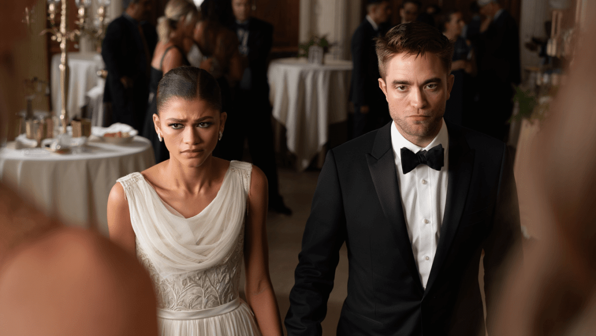 The Drama movie premieres tomorrow with Zendaya and Robert Pattinson