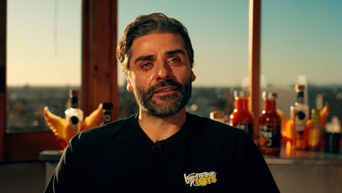 Oscar Isaac reveals heartfelt reason he did Hot Ones, honoring late cousin Ed