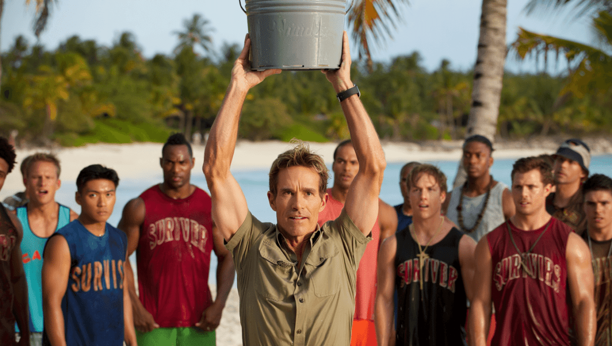 Jeff Probst competes for first time on Survivor 50 with Jimmy Fallon