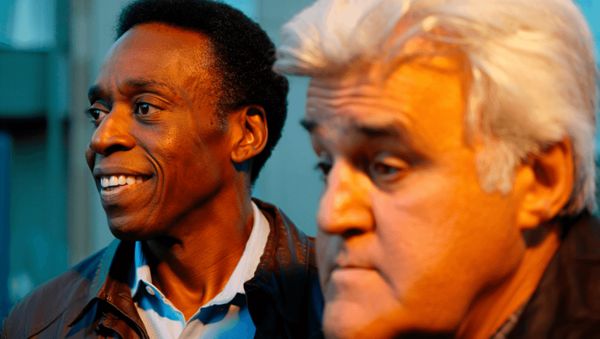 Jay Leno and Arsenio Hall saved burning house together, weren't rivals at all