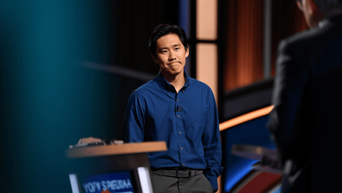 Jamie Ding's 31-game Jeopardy! streak ends to Greg Shahade