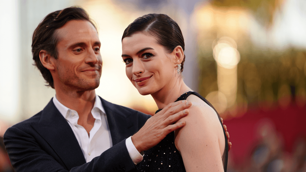 Adam Shulman is 'extraordinary,' Anne Hathaway gushes in exclusive
