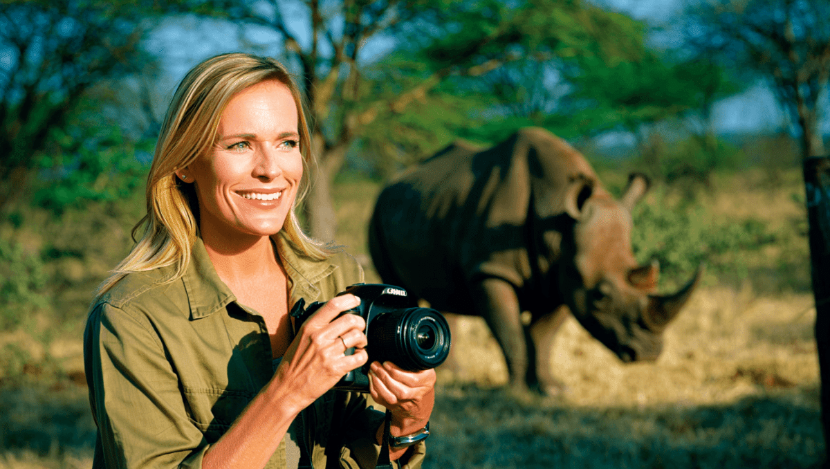 Shannon Elizabeth reveals why she won't return to Hollywood for rhino rescue work