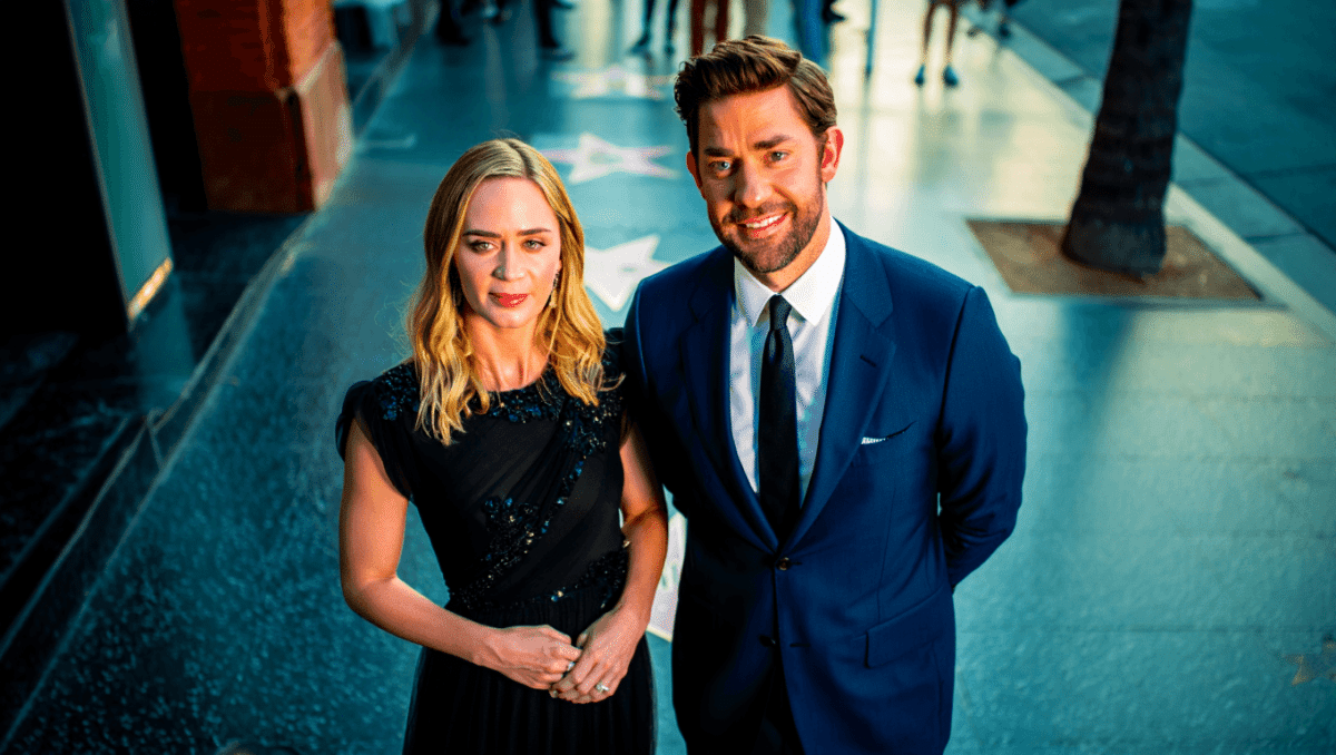 Emily Blunt opens up about marriage to John Krasinski on Tonight Show in New York