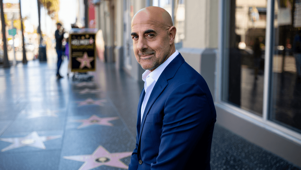 Stanley Tucci receives Hollywood Walk of Fame star honor in Los Angeles today