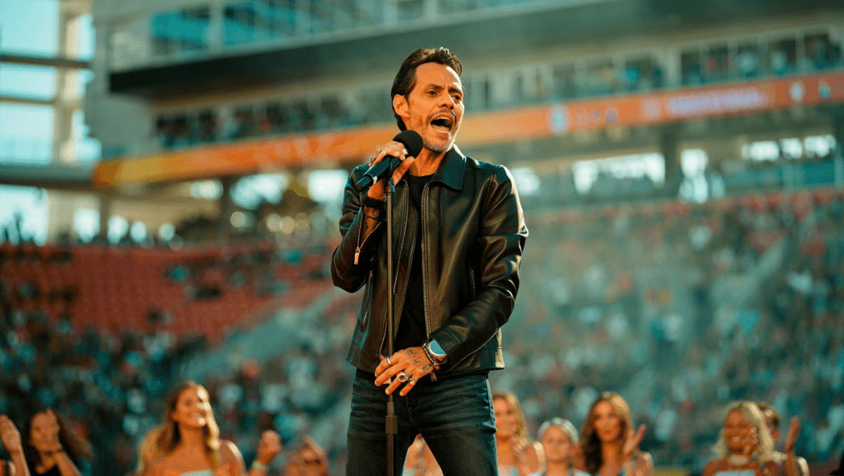Marc Anthony sings national anthem at Inter Miami's historic Nu Stadium debut