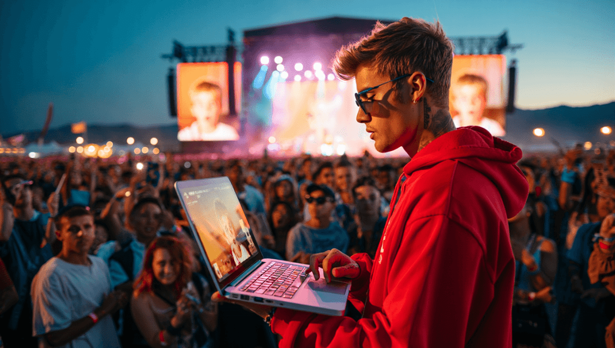 Justin Bieber brings out Wizkid for surprise Essence performance at Coachella comeback show