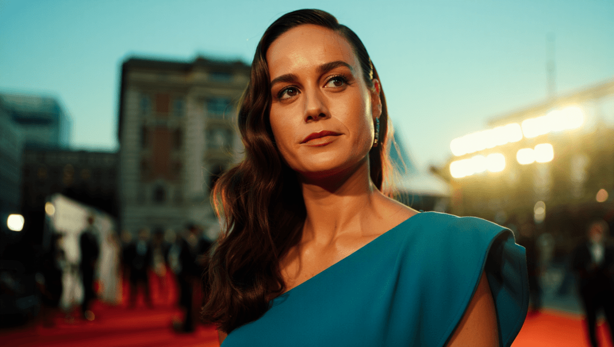 Brie Larson debuts long dark hair after year in blonde pixie